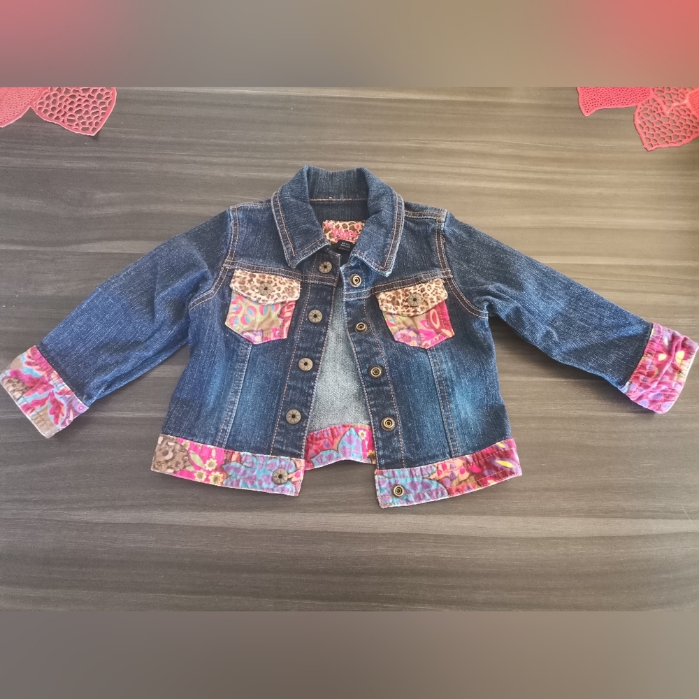 The Place jeans coat size 24M